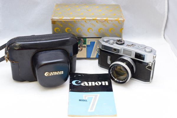 購入銀座Canon Model 7レンズ付フィルムカメラ中古品 フィルムカメラ